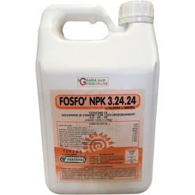 FERTENIA FOSFO NPK 3.24.24 CONCIME FOSFITO POTASSIO LIQUIDO KG. 6 FERTENIA FOSFO NPK 3.24.24 CONCIME FOSFITO POTASSIO LIQUIDO KG.