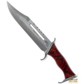 Fraraccio coltello Rambo III cm . 29 fodero pelle cod. 0955/410 Fraraccio coltello Rambo III cm. 29 fodero pelle cod. 0955/410