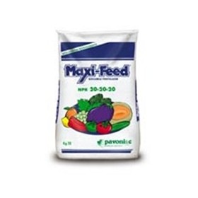MAXI FEED NPK 9.18.27 concime per fertirrigazione con microelementi kg. 25 MAXI FEED NPK 9.18.27 CON MICROLEMENTI concime per