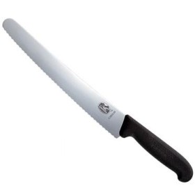 VICTORINOX COLTTELLO PANETTIERE MANICO NERO CM. 26 VICTORINOX COLTTELLO PANETTIERE MANICO NERO CM. 26