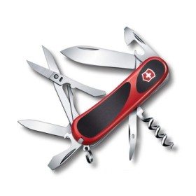 VICTORINOX MULTIUSO EVOGRIP 14 GUANCIALI ROSSE NERE MM. 85 VICTORINOX MULTIUSO EVOGRIP 14 GUANCIALI ROSSE NERE MM. 85