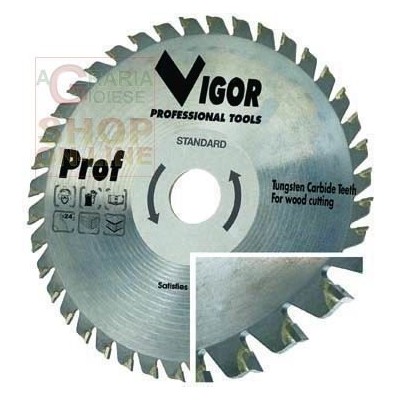 VIGOR LAMA PER SEGA CIRCOLARE LEGNO 72 DENTI WIDIA F30-25-300