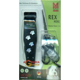 MOSER TOSATRICE ELETTRICA 1411 REX MINI CON 5 ACCESSORI MOSER TOSATRICE ELETTRICA 1411 REX MINI CON 5 ACCESSORI