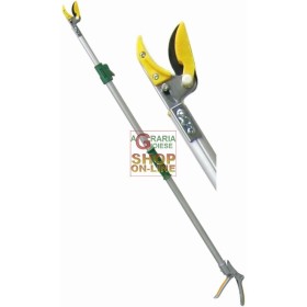 FORBICE PER POTATURA TELESCOPICA ASTA TONDA ALLUMINIO MT. 1,3- 2 FORBICE PER POTATURA TELESCOPICA ASTA TONDA ALLUMINIO MT. 1,3- 2