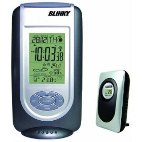 TERMOMETRO BAROMETRO DIGITALE CON SENSORE REMOTO WIRELESS SENZA FILI TERMOMETRO BAROMETRO DIGITALE CON SENSORE REMOTO WIRELESS SENZA