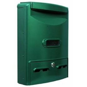 VIGOR CASSETTA POSTALE IN ALLUMINIO EURO-MAXI CM. 29x10x39h. VERDE BLINKY CASSETTA POSTALE IN ALLUMINIO EURO-MAXI 29X10X39H VERDE