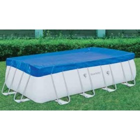 BESTWAY TELO TOP COPERTURA PISCINA CON TELAIO DIAM. CM. 671X396 MOD. 58165 BESTWAY TELO TOP COPERTURA PISCINA CON TELAIO DIAM. CM. 671X396