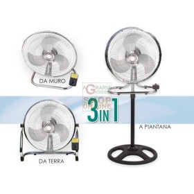 MAX VENTILATORE IN METALLO 3 IN 1 MAX VENTILATORE IN METALLO 3 IN 1