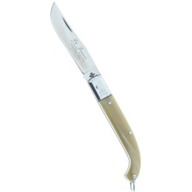 Fraraccio coltello zuavo manico corno cm. 19 cod. 0408/470-19 Fraraccio coltello zuavo manico corno cm. 19 cod. 0408/470-19