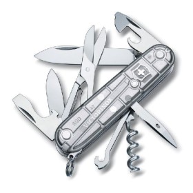 VICTORINOX CLIMBER SILVER TECH TRASPARENTE VICTORINOX CLIMBER SILVER TECH TRASPARENTE