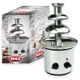 MAX CIOCCOLATIERA A FONTANA INOX MAX CIOCCOLATIERA A FONTANA INOX