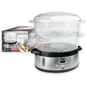 MAX VAPORIERA DIGITALE INOX EVOLUTION MAX VAPORIERA DIGITALE INOX EVOLUTION