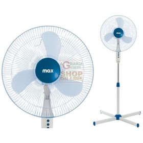 MAX VENTILATORE PIANTANA 45CM 3 PALE MAX VENTILATORE PIANTANA 45CM 3 PALE