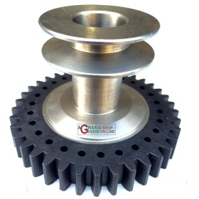 INGRANAGGIO CON PULEGGIA PER MOTOCOLTIVATORE ALPINA EUROSYSTEM MX60 INGRANAGGIO CON PULEGGIA PER MOTOCOLTIVATORE ALPINA EUROSYSTEM