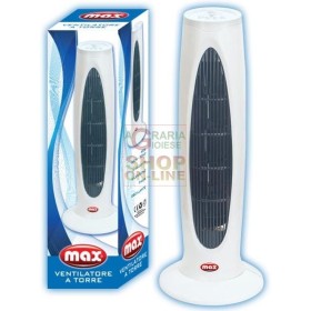 MAX VENTILATORE A TORRE OSCILLANTE 75 CM MAX VENTILATORE A TORRE OSCILLANTE 75 CM
