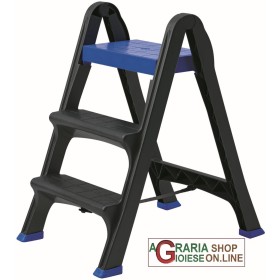 Sgabello in plastica resistente Bama Skala dimensioni cm. 47x70x78h portata kg. 260 Sgabello in plastica resistente Bama Skala dimensioni cm.