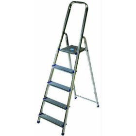 GIMI SCALA SUPER LEGGERA CASA ALLUMINIO 5 GRADINI GIMI SCALA SUPER LEGGERA CASA ALLUMINIO 5 GRADINI