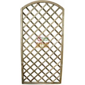 PANNELLO IN LEGNO GRIGLIATO EDERA AD ARCO CM. 90x180h. PANNELLO IN LEGNO GRIGLIATO EDERA AD ARCO CM. 90x180h.
