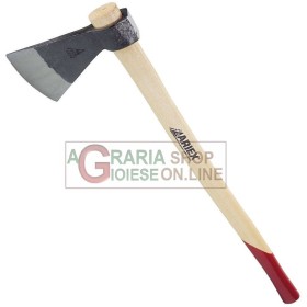 SCURE ACCETTA DA TAGLIO CON MANICO IN LEGNO ARIEX PER TAGLIARE LEGNA KG. 2 SCURE ACCETTA DA TAGLIO CON MANICO IN LEGNO ARIEX PER TAGLIARE