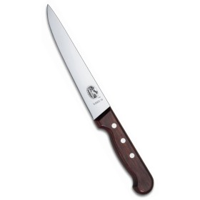VICTORINOX COLTELLO DA SCANNARE MANICO IN LEGNO CM. 18 VICTORINOX COLTELLO DA SCANNARE MANICO IN LEGNO CM. 18