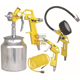 VIGOR KIT ACCESSORI PER COMPRESSORE SET PZ.4 VIGOR KIT ACCESSORI PER COMPRESSORE SET PZ.4