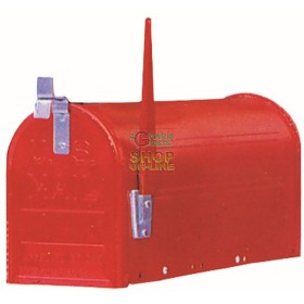 CASSETTA POSTALE AMERICA SENZA PALO IN ALLUMINIO ONDULATO CM. 17x48x22h. BLINKY CASSETTA POSTALE AMERICA SENZA PALO ALLUMINIO 27292-10/5