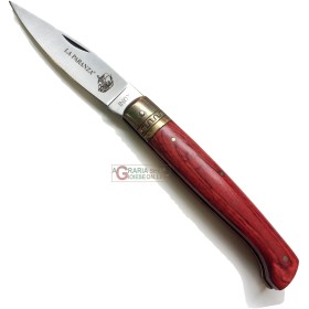 COLTELLO SCOFT BOTZ LA PARANZA MANICO IN LEGNO DI ROSA ROSSO CM. 22 COLTELLO SCOFT BOTZ LA PARANZA MANICO IN LEGNO DI ROSA ROSSO