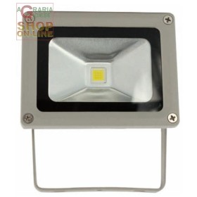 PROIETTORE LED 10W 4000K IP65 GRIGIO 750 LUMEN PROIETTORE LED 10W 4000K IP65 GRIGIO 750 LUMEN