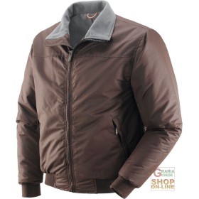 GIUBBINO IN POLY PU  FODERATO IN PILE  COLORE MARRONE  TG  S XXL GIUBBINO IN POLY PU FODERATO IN PILE COLORE MARRONE TG S XXL