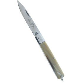 Fraraccio coltello Sfilato manico corno cm. 21 cod. 0408/414-21 Fraraccio coltello Sfilato manico corno cm. 21 cod. 0408/414-21