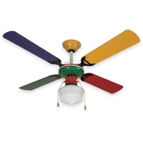 MAX VENTILATORE SOFFITTO COLORATO D.106 CM MAX VENTILATORE SOFFITTO COLORATO D.106 CM