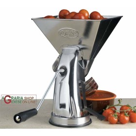 SUPER GULLIVER PASSAPOMODORO IN ACCIAIO INOX SPREMIPOMODORO TIC TAC CON VENTOSA SUPER GULLIVER PASSAPOMODORO IN ACCIAIO INOX SPREMIPOMODORO TIC