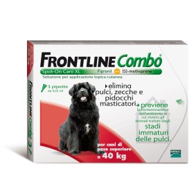 FRONTLINE ANTIPARASSITARIO PULCI ZECCHE COMBO SPOT-ON 40 - 60 KG. FRONTLINE ANTIPARASSITARIO PULCI ZECCHE COMBO SPOT-ON 40 - 60