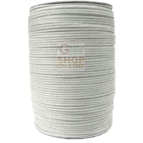 CORDONCINO IN POLIPROPILENE MM. 3 BIANCO ADATTABILE COME ATTREZZATURA PER LA PESCA MT. 500 CORDONCINO IN POLIPROPILENE MM. 3 BIANCO ADATTABILE COME