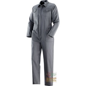 TUTA 100% COTONE SANFORIZZATO GR  250  MULTITASCHE  CUCITURE IN CONTRASTO  COLORE GRIGIO  TG  S XXL TUTA 100% COTONE SANFORIZZATO GR 250 MULTITASCHE CUCITURE IN