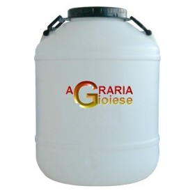 BOTTIGLIONE IN PLASTICA BIANCO COCCA LARGA PRED. LT. 50 BOTTIGLIONE IN PLASTICA BIANCO COCCA LARGA PRED. LT. 50