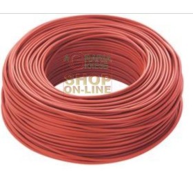 CAVO ELETTRICO UNIPOLARE SEZIONE 1 X 2,5 ROSSO MT. 100 CAVO ELETTRICO UNIPOLARE SEZIONE 1 X 2,5 ROSSO MT. 100