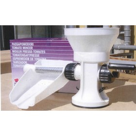 PASSAPOMODORO MANUALE IN PLASTICA BIANCO PASSAPOMODORO MANUALE IN PLASTICA BIANCO
