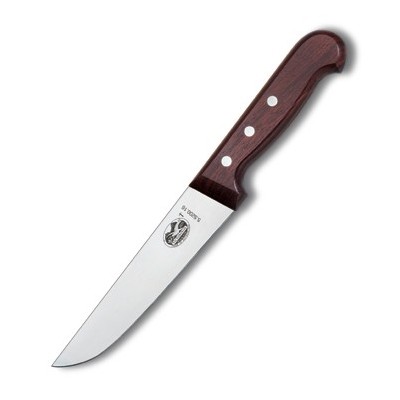 VICTORINOX COLTELLO DA MACELLO MANICO IN LEGNO CM. 18