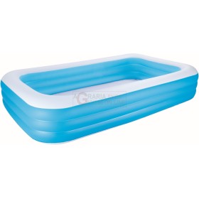 BESTWAY 54009 PISCINA GONFIABILE RETTANGOLARE CM. 305x183x56h. BESTWAY 54009 PISCINA GONFIABILE RETTANGOLARE CM. 305x183x56h.