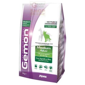 GEMON MANGIME PER CANI MEDIUM CON AGNELLO E RISO KG. 15 GEMON MANGIME PER CANI MEDIUM CON AGNELLO E RISO KG. 15