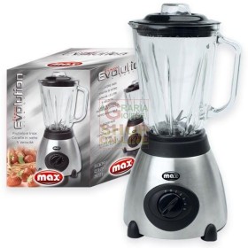 MAX FRULLATORE INOX CARAFFA IN VETRO EVOLUTION MAX FRULLATORE INOX CARAFFA IN VETRO EVOLUTION