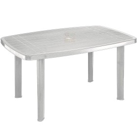 TAVOLO IN POLIPROPILENE PP FARO BIANCO OVALE cm. 137x85x72h. TAVOLO IN POLIPROPILENE PP FARO BIANCO OVALE cm. 137x85x72h.