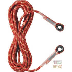 FUNE DI SICUREZZA IN POLIAMMIDE Ø 12 MM  PER EASYSTOP   EVOSTOP  LUNGHEZZA 10 METRI  COLORE ROSSO FUNE DI SICUREZZA IN POLIAMMIDE Ø 12 MM PER EASYSTOP EVOSTOP