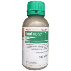 DISERBANTE ERBICIDA SELETTIVO DOWAGRO GOAL 480 SC ML. 500 Oxifluorfen DISERBANTE ERBICIDA SELETTIVO DOWAGRO GOAL 480 SC ML. 500