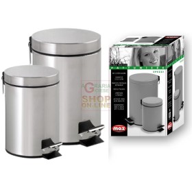 MAX SET 2 PATTUMIERE ACCIAIO 12+3 LITRI MAX SET 2 PATTUMIERE ACCIAIO 12+3 LITRI