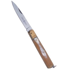 Paolucci Coltello Il Siciliano manico in vero corno lama inox cm.19 Paolucci Coltello Il Siciliano manico in vero corno lama inox