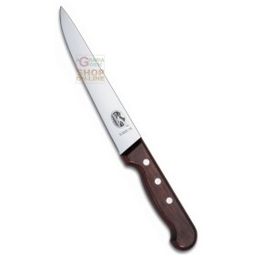VICTORINOX COLTELLO DA SCANNARE CON COSTA DRITTA MANICO IN LEGNO VICTORINOX COLTELLO DA SCANNARE CON COSTA DRITTA MANICO IN LEGNO
