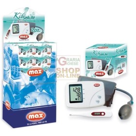 MAX KIT SALUTE MIS.PRESSIONE+TERMOMETRO MAX KIT SALUTE MIS.PRESSIONE+TERMOMETRO