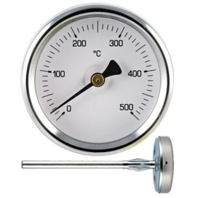 PIROMETRO TERMOMETRO PER FORNO DA 55 mm ACCIAIO INOX GAMBO 5,5 cm PIROMETRO TERMOMETRO PER FORNO DA 55 mm ACCIAIO INOX GAMBO 5,5